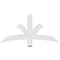 Ekena Millwork Davenport Architectural Grade PVC Gable Bracket, 48"W x 24"H x 2"D x 4"F, 12/12 Pitch GBP048X24X0204DAV00 - alternate 5